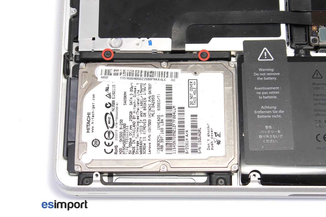 macbook pro ssd esimport
